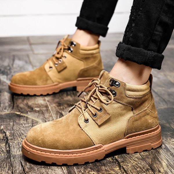 2020 spring autumn boots men genuine leather shoes men ankle boots cow leather male breathable canvas shoes ka2018, Black
2020 spring autumn boots men genuine leather shoes men ankle boots cow leather male breathable canvas shoes ka2018, Black