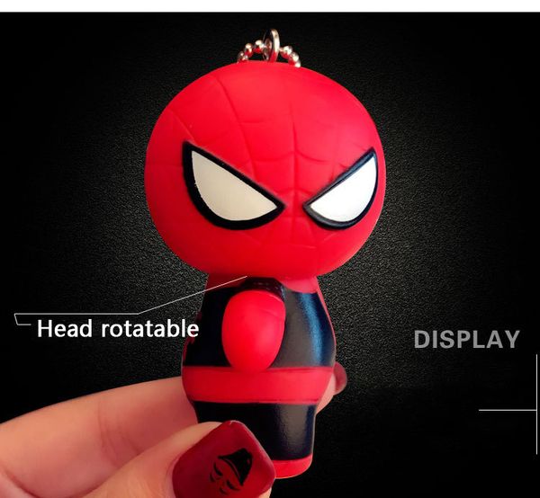 Spider-Man Superhero Keychain Keychain Pendant Creative Personality Cartoon Stereo Men and Women Keychain Hanging
Spider-Man Superhero Keychain Keychain Pendant Creative Personality Cartoon Stereo Men and Women Keychain Hanging