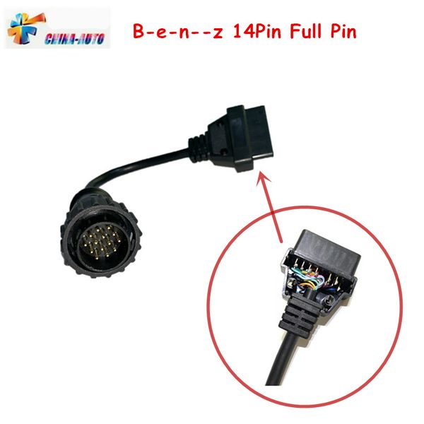 high sale b-e-n--z universal 14pin to 16 pin obd obd2 full pin can detachable obdii car diagnostic adapter connector cable
high sale b-e-n--z universal 14pin to 16 pin obd obd2 full pin can detachable obdii car diagnostic adapter connector cable