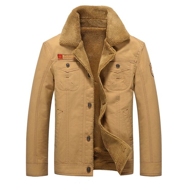 men army outerwear military tactical jackets winter bomber jackets mens cotton thick fur collar warm coats m-5xl, Black;brown
men army outerwear military tactical jackets winter bomber jackets mens cotton thick fur collar warm coats m-5xl, Black;brown