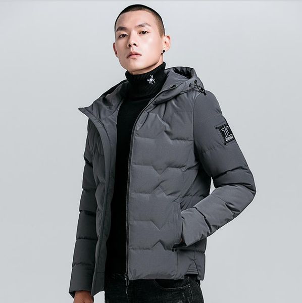 autumn winter jacket men 2019 new cotton padded thick black coats parka slim fit male wadded jacket waterproof outdoors hooded
autumn winter jacket men 2019 new cotton padded thick black coats parka slim fit male wadded jacket waterproof outdoors hooded