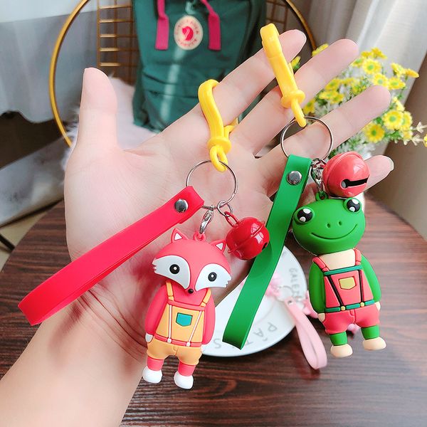 cartoon keychain silicone bib piggy toy doll car bear chain bag pendant student gift, Silver
cartoon keychain silicone bib piggy toy doll car bear chain bag pendant student gift, Silver