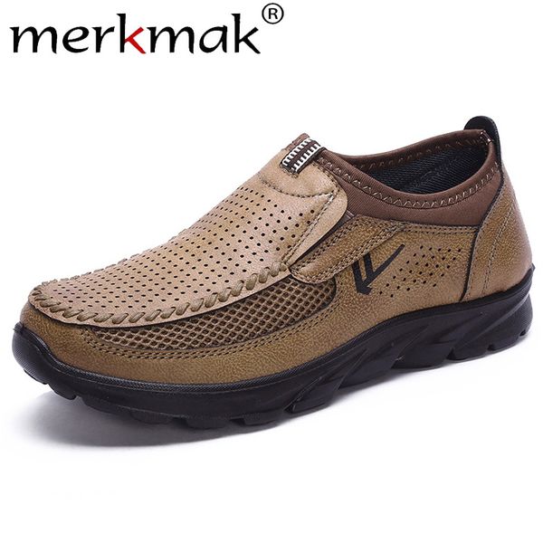 merkmak spring men's loafers summer leather men shoes big size 38-48 lace up hollow breathable casual soft outdoor man footwear, Black
merkmak spring men's loafers summer leather men shoes big size 38-48 lace up hollow breathable casual soft outdoor man footwear, Black