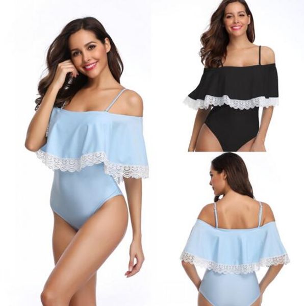 new women bikini one pieces ruffles lace design swimsuit summer beach swimwear for women bikini lady swimsuit, White;black
new women bikini one pieces ruffles lace design swimsuit summer beach swimwear for women bikini lady swimsuit, White;black