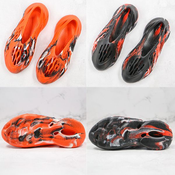 2020 new foam runner sandals kanye west men women children orange black designer hole shoes
2020 new foam runner sandals kanye west men women children orange black designer hole shoes