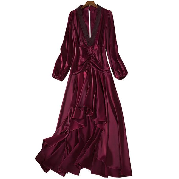 red roosarosee designer women spring autumn deep v-neck backless sequin long sleeve dress female dresses vestidos new party, Black;gray
red roosarosee designer women spring autumn deep v-neck backless sequin long sleeve dress female dresses vestidos new party, Black;gray