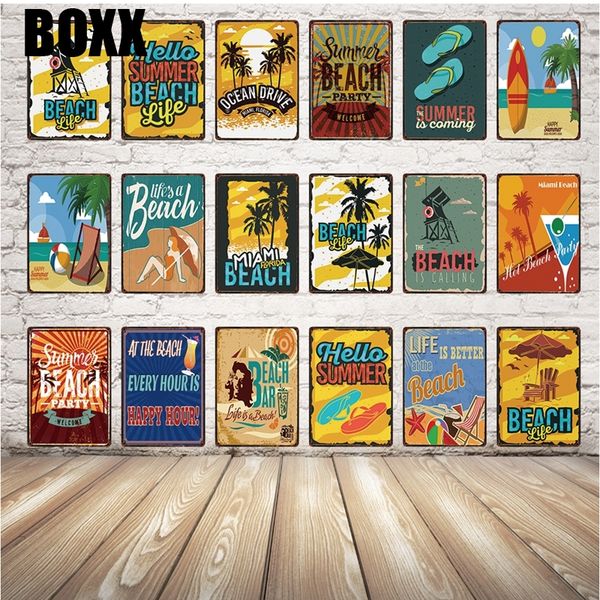 2020 house decoration living room beach metal sign tin poster vintage tavern home decor bar wall art painting popster 20*30 cm
2020 house decoration living room beach metal sign tin poster vintage tavern home decor bar wall art painting popster 20*30 cm