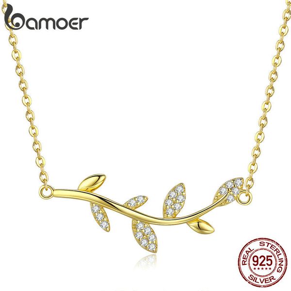 bamoer spring collection 925 sterling silver tree leaves branch gold color cubic zircon necklaces pendants women jewelry scn316
bamoer spring collection 925 sterling silver tree leaves branch gold color cubic zircon necklaces pendants women jewelry scn316