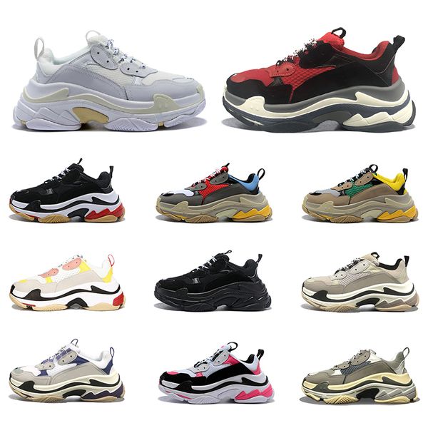 fashion triple s shoes men women platform vintage sneakers black white mens trainers casual sports sneakers size 36-45
fashion triple s shoes men women platform vintage sneakers black white mens trainers casual sports sneakers size 36-45