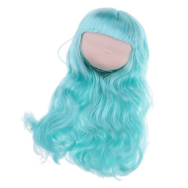 1/6 scale bjd head sculpt with green long curly wig doll replacement body part
1/6 scale bjd head sculpt with green long curly wig doll replacement body part