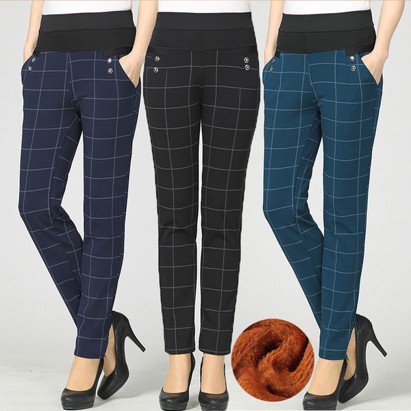 2020 spring winter women grid pants warm sweat plus velvet pants slim large size high waist stretch pencil female trousers, Black;white
2020 spring winter women grid pants warm sweat plus velvet pants slim large size high waist stretch pencil female trousers, Black;white