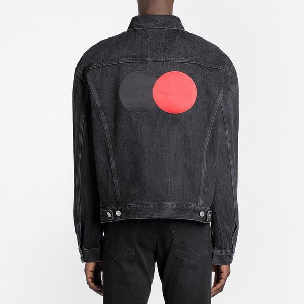 19ss france fashion high-end denim jacket classic letter logo printed washed vintage women men casual outwear street denim jackets hfymjk301, Black;brown
19ss france fashion high-end denim jacket classic letter logo printed washed vintage women men casual outwear street denim jackets hfymjk301, Black;brown