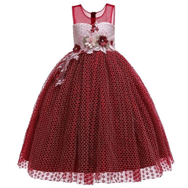 4-14 years kids dress for girls wedding tulle lace long girl dress elegant teens princess party dress children's girls clothes, Red;yellow
4-14 years kids dress for girls wedding tulle lace long girl dress elegant teens princess party dress children's girls clothes, Red;yellow