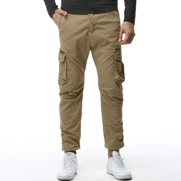 2019 brand men's cargo pants mens casual multi pockets tactical pants men outwear army straight slacks long trousers, Black
2019 brand men's cargo pants mens casual multi pockets tactical pants men outwear army straight slacks long trousers, Black