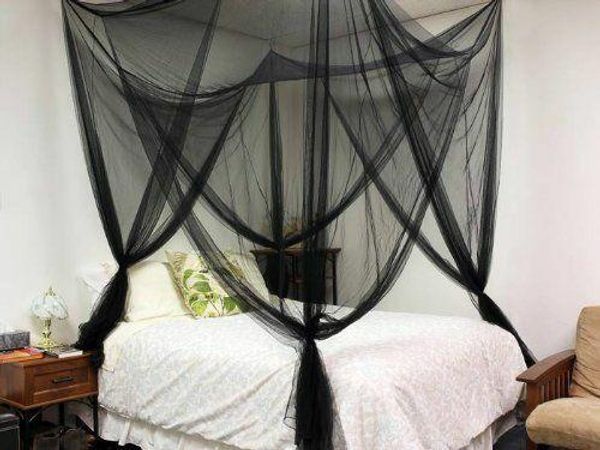 4 corner post bed canopy mosquito king queen size сетка черный постельные принадлежности
4 corner post bed canopy mosquito king queen size сетка черный постельные принадлежности