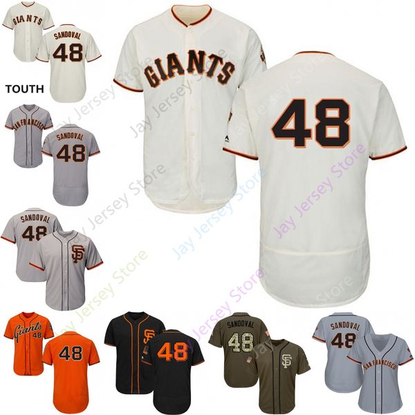 Custom San Francisco 48 Pablo Sandoval Jersey Giants Jerseys Cool Base Flexbase White Black Red Grey Home Away Men Women Youth Cheap
Custom San Francisco 48 Pablo Sandoval Jersey Giants Jerseys Cool Base Flexbase White Black Red Grey Home Away Men Women Youth Cheap