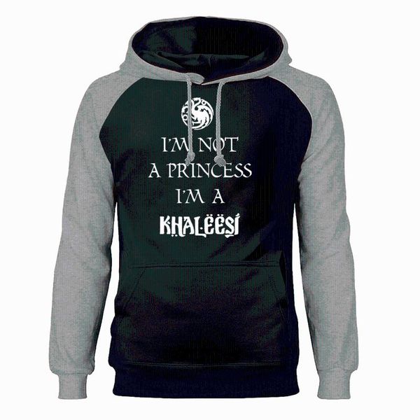 i'm not a princess i'm a khaleesi hoodies men raglan hooded sweatshirts sweatshirt winter autumn sportswear, Black
i'm not a princess i'm a khaleesi hoodies men raglan hooded sweatshirts sweatshirt winter autumn sportswear, Black
