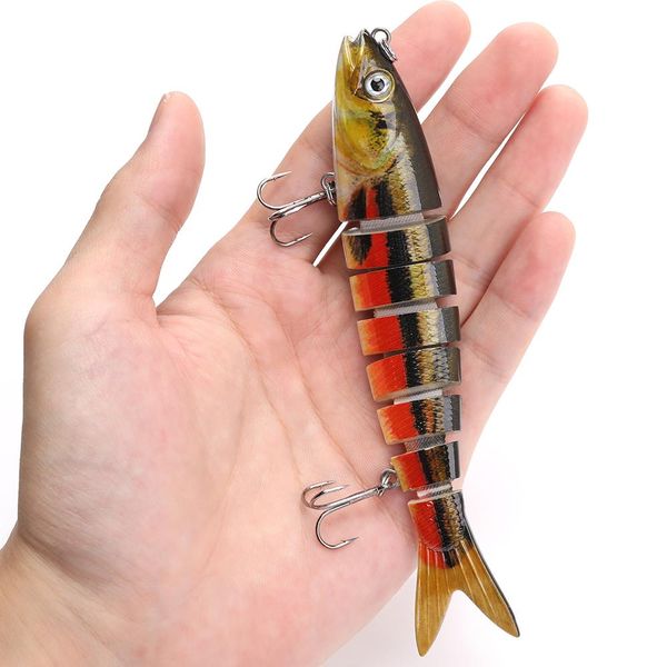 13.7cm 26g pike wobblers fishing lures sinking 8 segments multi jointed artificial bait hard swimbait crankbaits fishing tackle hgvsm
13.7cm 26g pike wobblers fishing lures sinking 8 segments multi jointed artificial bait hard swimbait crankbaits fishing tackle hgvsm