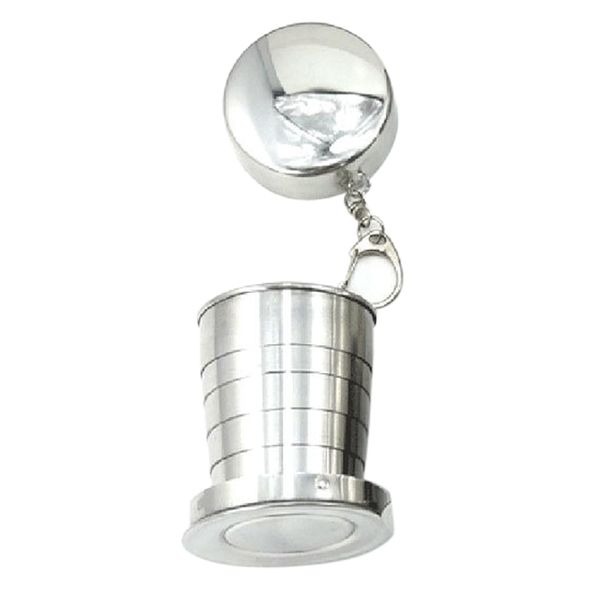 new stainless steel portable folding collapsible outdoor travel cup mug keychain hiking jt-drop ship
new stainless steel portable folding collapsible outdoor travel cup mug keychain hiking jt-drop ship