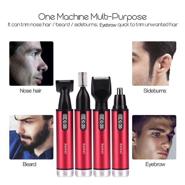 uk plug kemei 4 in 1 men electric nose ear hair trimmer clipper rechargeable beard eyebrow shaver razor face hair removal eye trimmer
uk plug kemei 4 in 1 men electric nose ear hair trimmer clipper rechargeable beard eyebrow shaver razor face hair removal eye trimmer