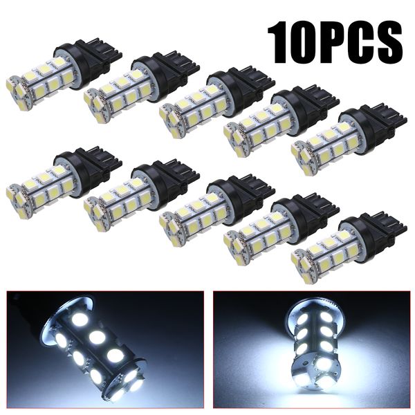10pcs/set 3157 18smd 12v 6000k white car tail brake sbackup reverse turn signal light bulb universal
10pcs/set 3157 18smd 12v 6000k white car tail brake sbackup reverse turn signal light bulb universal