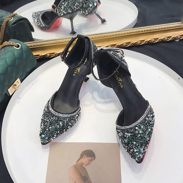 rose gold white silver high heels bridal evening party cinderella shoes women pumps glitter wedding shoes u18-26, Black
rose gold white silver high heels bridal evening party cinderella shoes women pumps glitter wedding shoes u18-26, Black
