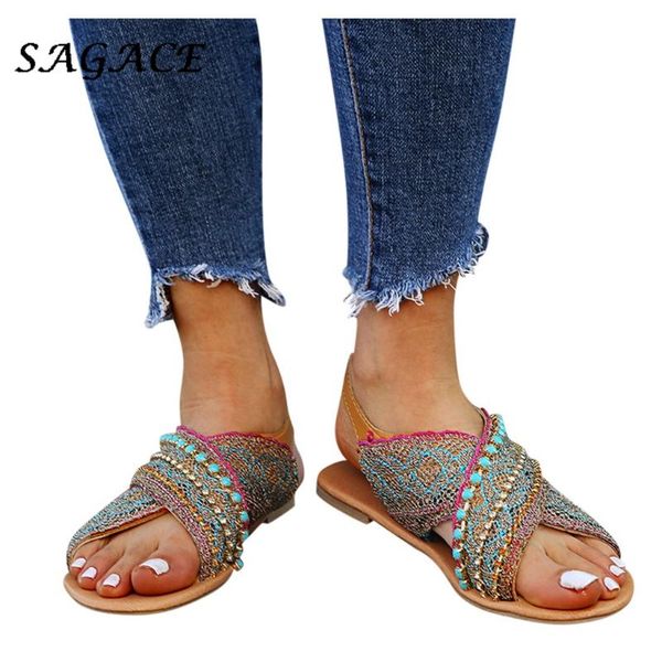 sagace buckle strap shoes women rhinestones sandals open toe breathable shoes summer woman beach sandals ladies flat, Black
sagace buckle strap shoes women rhinestones sandals open toe breathable shoes summer woman beach sandals ladies flat, Black