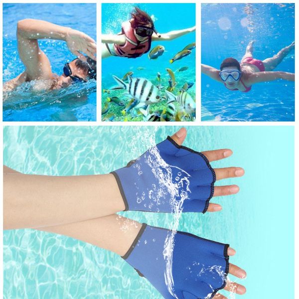 new 1 pair water swimming surfing diving webbed paddle gloves swim training water aerobics resistance gloves
new 1 pair water swimming surfing diving webbed paddle gloves swim training water aerobics resistance gloves