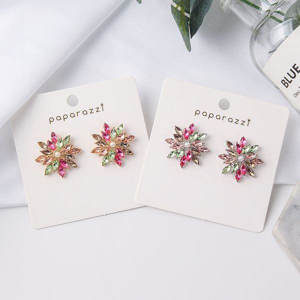 mwsonya 2020 new korean tv star colorful crystal flower stud earrings for women fashion pendientes jewelry earrings, Golden;silver
mwsonya 2020 new korean tv star colorful crystal flower stud earrings for women fashion pendientes jewelry earrings, Golden;silver