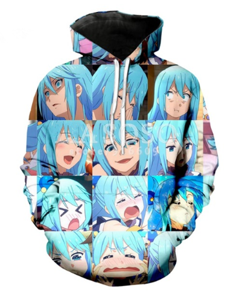 2019 fashion anime konosuba megumin kawaii 3d printed hoodies women men pullovers outerwear casual hip hop a364, Black
2019 fashion anime konosuba megumin kawaii 3d printed hoodies women men pullovers outerwear casual hip hop a364, Black