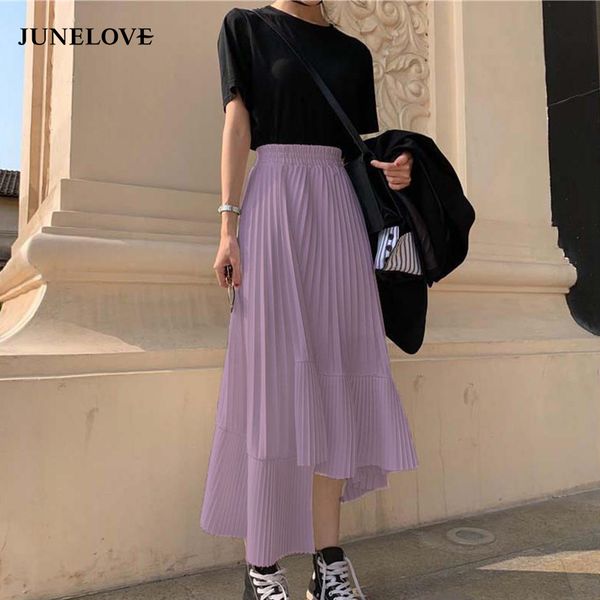 elegant high waist irregular pleated women midi skirt summer female chiffon skirts 2020 party street vestidos bottoms, Black
elegant high waist irregular pleated women midi skirt summer female chiffon skirts 2020 party street vestidos bottoms, Black