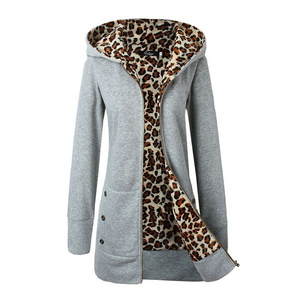 plus size womens long jackets hooded solid color thick leopard print ladies coats winter warm outewear female apparel, Black;brown
plus size womens long jackets hooded solid color thick leopard print ladies coats winter warm outewear female apparel, Black;brown