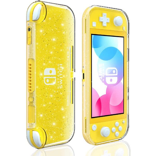 crystal glitter case for nintendo switch lite, clear shiny sparkly tpu fluorescent soft cover shell case for switch lite
crystal glitter case for nintendo switch lite, clear shiny sparkly tpu fluorescent soft cover shell case for switch lite