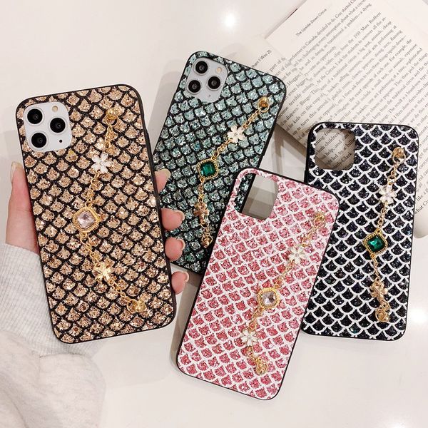 mermaid diamond fish scale wristlet wristband mobile phone case cover for iphone 11 pro max 7 8 plus x xr 
mermaid diamond fish scale wristlet wristband mobile phone case cover for iphone 11 pro max 7 8 plus x xr