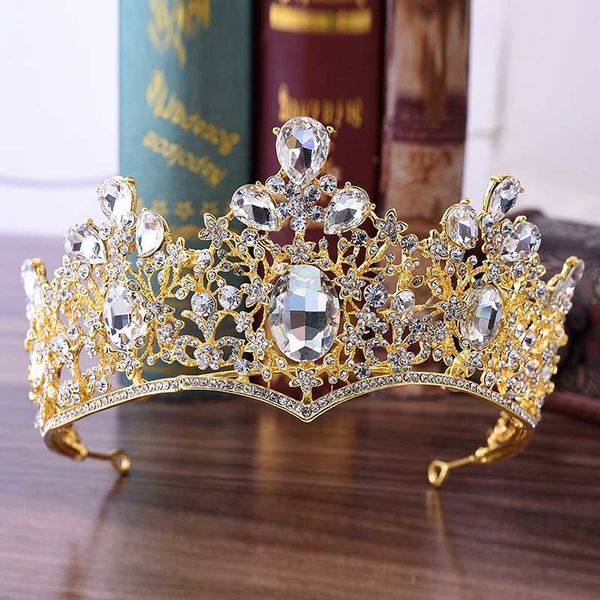 baroque crystal handmade princess bride diadem rhinestone bridal crowns and tiaras headdress wedding hair accessories jewelry jl, Golden;white
baroque crystal handmade princess bride diadem rhinestone bridal crowns and tiaras headdress wedding hair accessories jewelry jl, Golden;white