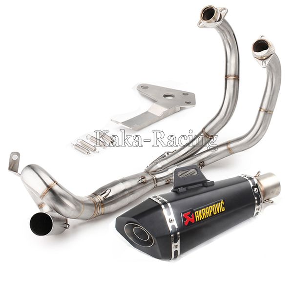 mt-07 motorcycle exhaust muffler full system slip-on akrapovic muffler escape moto for mt07 fz07 2014-2019 xsr700 2017
mt-07 motorcycle exhaust muffler full system slip-on akrapovic muffler escape moto for mt07 fz07 2014-2019 xsr700 2017
