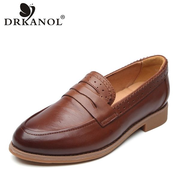 drkanol handmade women flat shoes casual slip on loafers female vintage bullock genuine leather flats oxford shoes women loafers, Black
drkanol handmade women flat shoes casual slip on loafers female vintage bullock genuine leather flats oxford shoes women loafers, Black