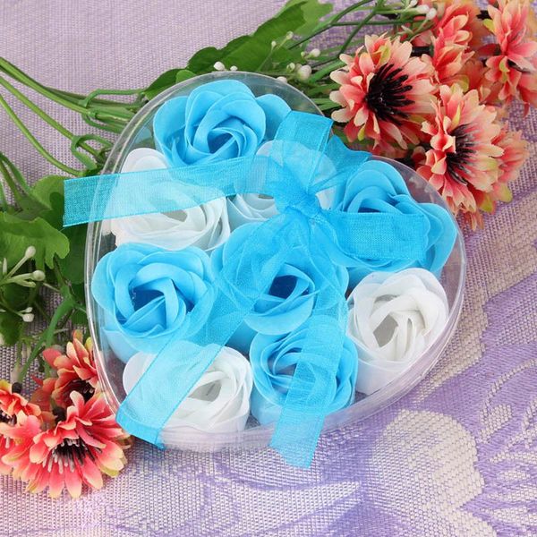 9pcs scented rose flower petal bouquet heart shape gift box bath body soap gift wedding party favor valentine's day present
9pcs scented rose flower petal bouquet heart shape gift box bath body soap gift wedding party favor valentine's day present