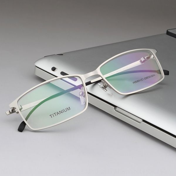 spring leg square glasses frame men's simple business ultra light frame glasses myopia p8822 entity, Silver
spring leg square glasses frame men's simple business ultra light frame glasses myopia p8822 entity, Silver
