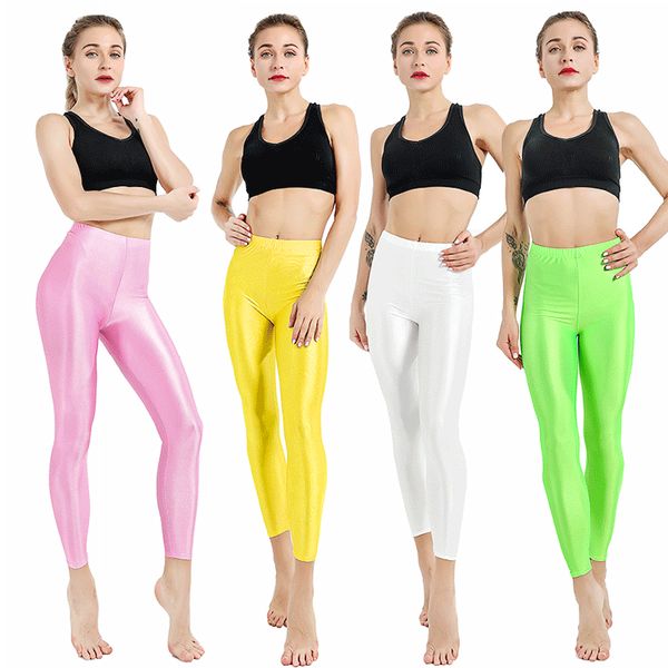 yoga outfits fluorescent color pants women workout leggings shiny glossy high waist trousers multicolor plus size female elastic, White;red
yoga outfits fluorescent color pants women workout leggings shiny glossy high waist trousers multicolor plus size female elastic, White;red