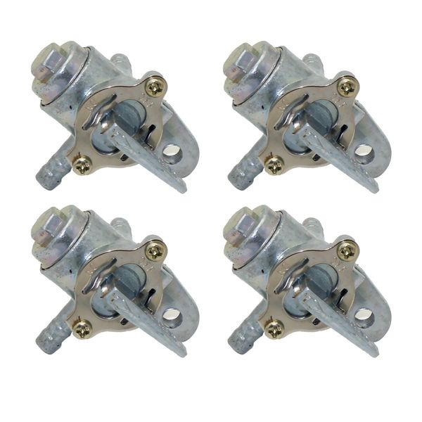 4x solid 3 way petcock fuel tank shut off valve for street racing motorcyles atv, 1/4 inch (6mm
4x solid 3 way petcock fuel tank shut off valve for street racing motorcyles atv, 1/4 inch (6mm