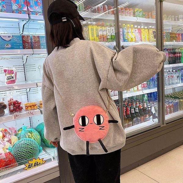 2020 winter new ladies shoulder bag small round bag student crossbody cute fashion women's shoulder