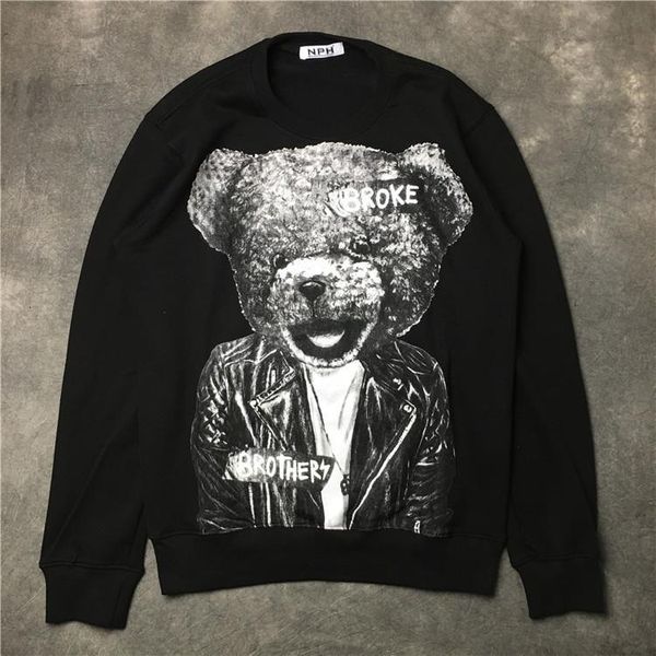 new baolideng men high bear broke hoodies hoody hooded sweatshirts velvet cotton drake thicken fleece #e48, Black
new baolideng men high bear broke hoodies hoody hooded sweatshirts velvet cotton drake thicken fleece #e48, Black