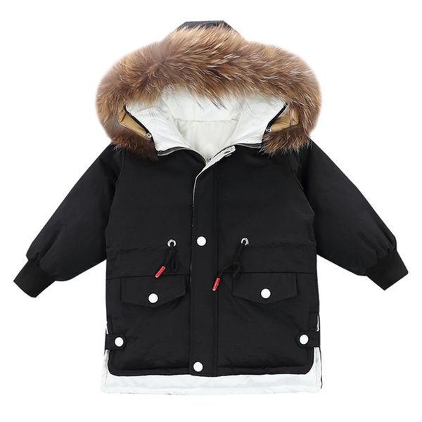 rlyaeiz winter jackets for boys 2020 fashion casual real fur collar boys winter coat cotton padded warm parka outwear age 2-11y, Blue;gray
rlyaeiz winter jackets for boys 2020 fashion casual real fur collar boys winter coat cotton padded warm parka outwear age 2-11y, Blue;gray