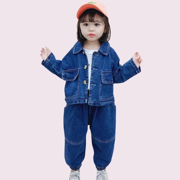 baby girl clothes pockets girls clothing denim jacekt + jeans costumes for girls casual style tracksuit kids, White
baby girl clothes pockets girls clothing denim jacekt + jeans costumes for girls casual style tracksuit kids, White