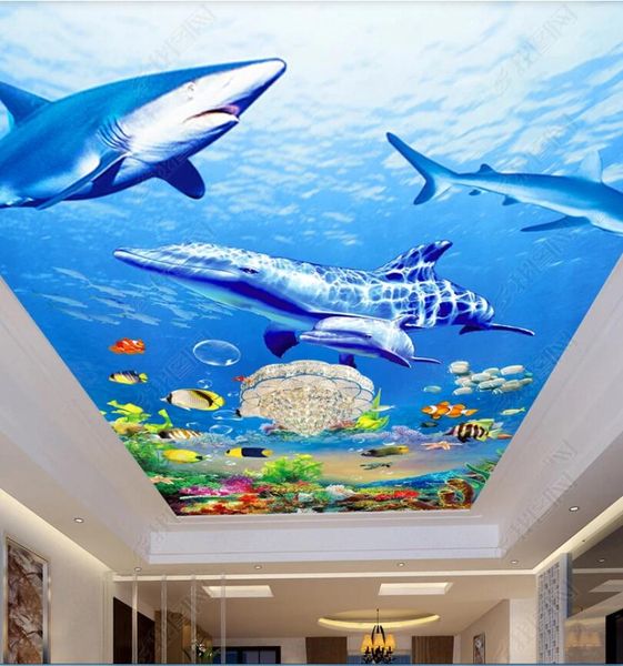 3d ceiling murals wallpaper custom p non-woven wall murals ocean world dolphin shark ceiling zenith mural
3d ceiling murals wallpaper custom p non-woven wall murals ocean world dolphin shark ceiling zenith mural