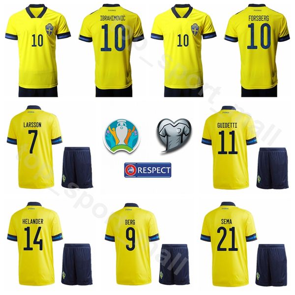 2020 sweden eurocopa 10 zlatan ibrahimovic jersey soccer set 9 marcus berg 7 sebastian larsson 6 darijan bojanic football shirt kits, Black
2020 sweden eurocopa 10 zlatan ibrahimovic jersey soccer set 9 marcus berg 7 sebastian larsson 6 darijan bojanic football shirt kits, Black