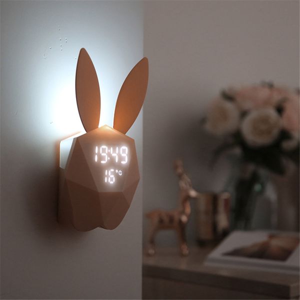 alarm clock charging digital snooze alarm clock temperature display magnetic night light voice control
alarm clock charging digital snooze alarm clock temperature display magnetic night light voice control