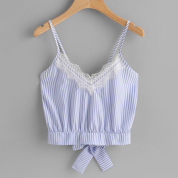 womens shirts womens designer hoge kwaliteit casual kant patchwork mouwloze crop vest tank t shirt zomer voor vrouwen ap27, White
womens shirts womens designer hoge kwaliteit casual kant patchwork mouwloze crop vest tank t shirt zomer voor vrouwen ap27, White