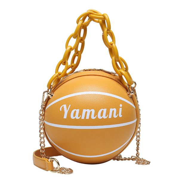creative personalized basketball shape bag ins net red round chain women's bag portable mini tidal bag
creative personalized basketball shape bag ins net red round chain women's bag portable mini tidal bag